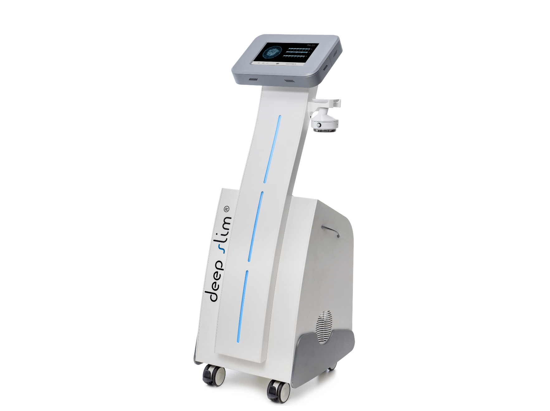 Equipamento Deep Slim utilizado nos tratamentos da Dra. Alyne Neves Cintra
